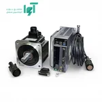 پک کامل سروو دلتا سری B2 شامل درایو 1 کیلووات ASD-B2-1021-B و موتور 900 وات ECMA-G21309S9 ترمزدار
